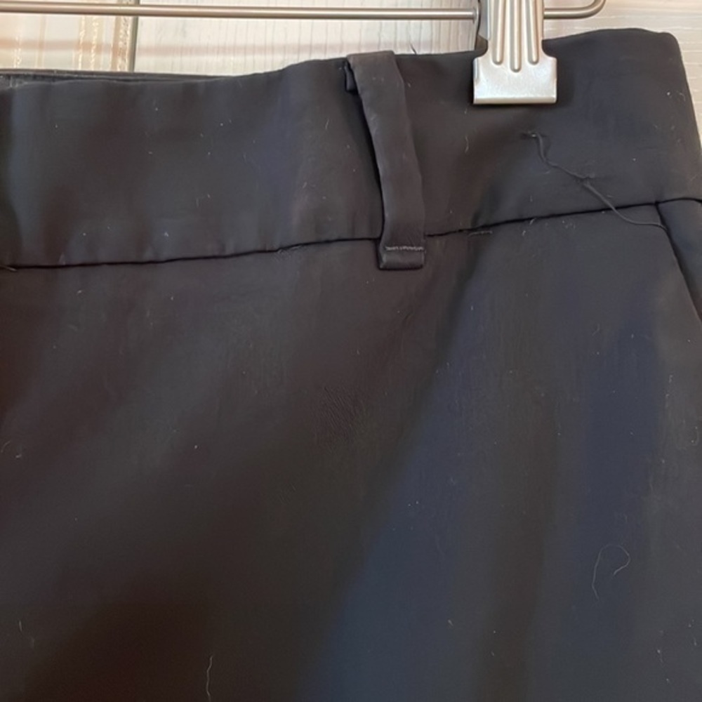 Talbots Heritage Black belt looped high waisted trouser Pants Size 12 - Picture 3 of 11